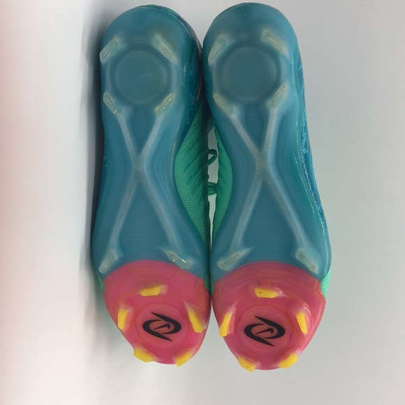 Men’s Phantom Luna II ELITE LV8 FG Green/Blue FJ2571-300 USED Sz 9.5 - Picture 6 of 12